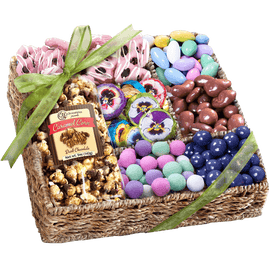 Spring Chocolate Sweets and Treats Gift Basket